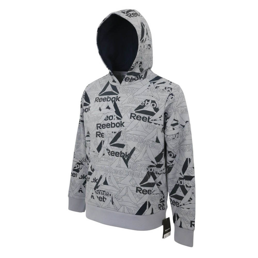 NWT Reebok Men’s Athletic Pullover‎ Hoodie Size Medium